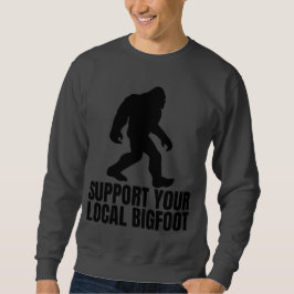 Sudadera Apoye a su amante local de los pies de montaña div