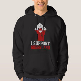 Sudadera Apoyo a Groenlandia - Orgullosos Greenlandeses