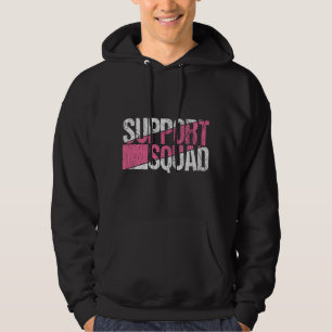 Sudadera Apoyo a la familia de sensibilización sobre el cán