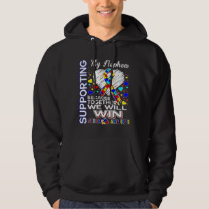 Sudadera Apoyo a mi equipo de sensibilización sobre el auti