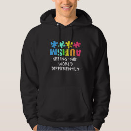 Sudadera Apoyo al autismo para ver el mundo de manera difer