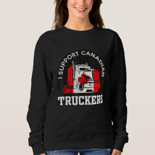 Sudadera Apoyo Al Camionero Canadiense Por El Convoy De La