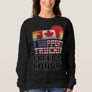Sudadera Apoyo al Convoy de Libertad de Camioneros 2022 Ee.