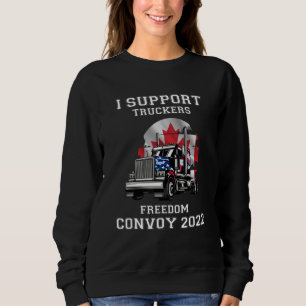 Sudadera Apoyo al Convoy de Libertad de Camioneros 2022 par