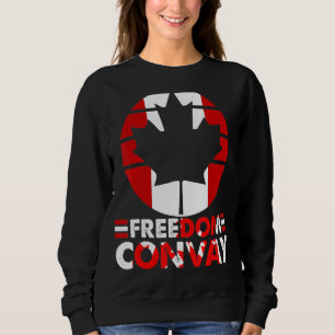 Sudadera Apoyo al Convoy de Libertad de Camioneros Canadien