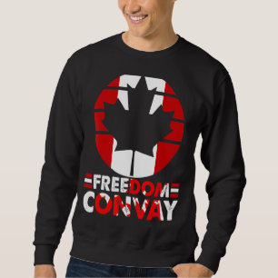 Sudadera Apoyo al Convoy de Libertad de Camioneros Canadien