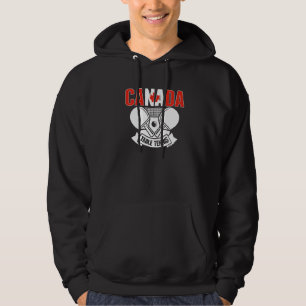 Sudadera Apoyo al Equipo Canadiense de Tenis de Mesa Canada