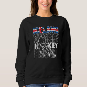 Sudadera Apoyo al equipo de hockey sobre hielo de Islandia