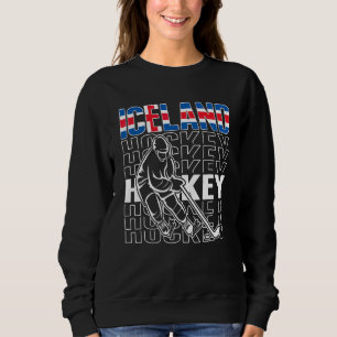 Sudadera Apoyo al equipo de hockey sobre hielo de Islandia