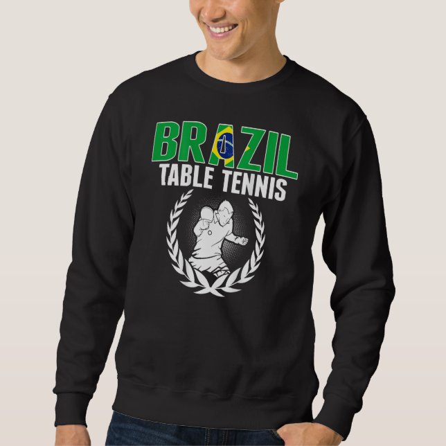 Sudadera Apoyo al Tenis de Mesa Brasileño (Anverso)