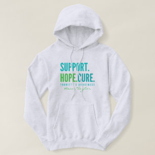 Sudadera apoyo de tourette Nombre personalizado Pullover Ho