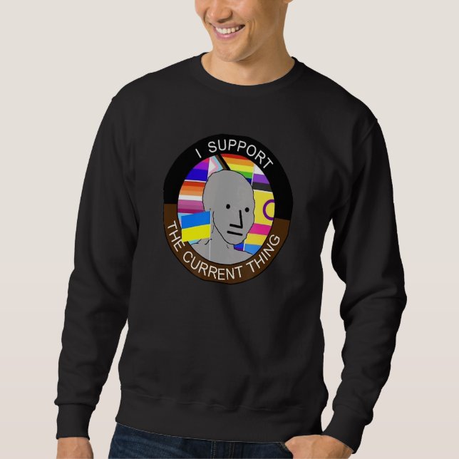 Sudadera Apoyo La Cosa Actual 1 (Anverso)