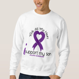 Sudadera Apoyo mi epilepsia del hijo