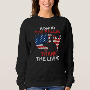 Sudadera Apoyo Militar Temático Honor a los Veteranos Caído