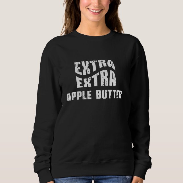 Sudadera Apple Butter extra extra Apple Cosecha temporada A (Anverso)