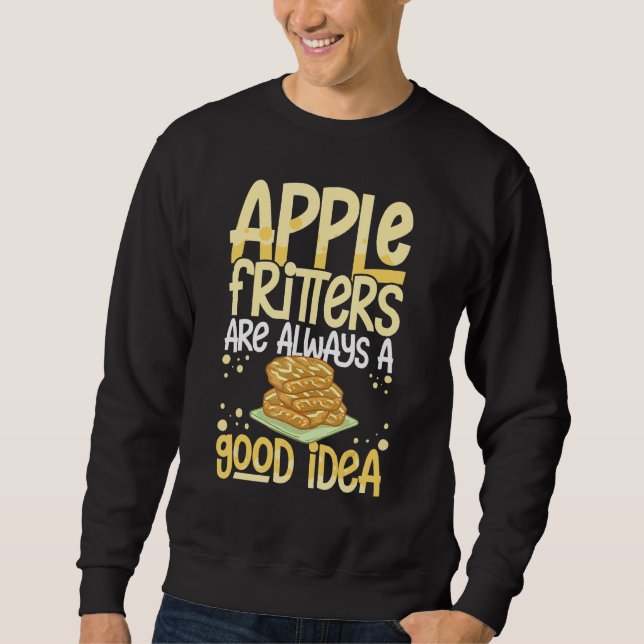 Sudadera Apple Fritter Recipes Donuts Bread Gluten Free Veg (Anverso)