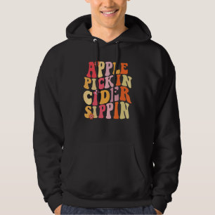 Sudadera Apple Pic de la temporada de cosecha de Sippin par