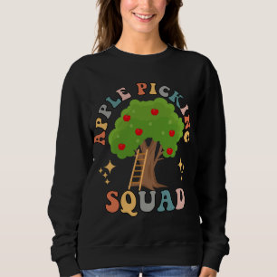 Sudadera Apple Picking Squad Harvest Season Funny Fru