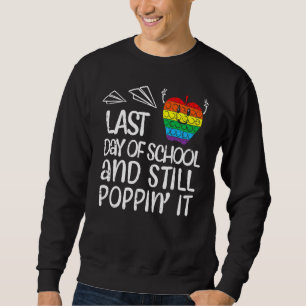 Sudadera Apple Pop It El Último Día De La Escuela Todavía P