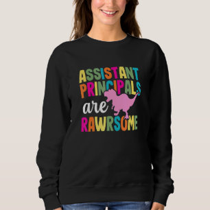 Sudadera Apprec, asistente de dinosaurio, profesor principa