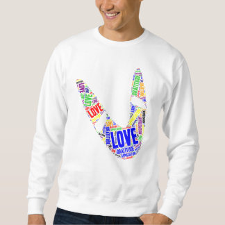 Sudadera Apreciación de la gratitud por amor básico de Boom