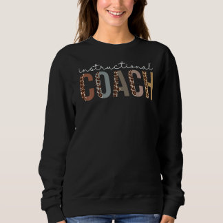 Sudadera Apreciación De Leopardo Del Entrenador Instruccion