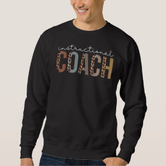 Sudadera Apreciación De Leopardo Del Entrenador Instruccion