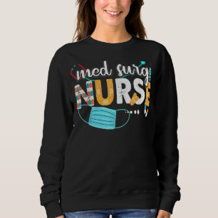 Sudadera Apreciación De Med Surg Nurse Cute Enfermeras Sema