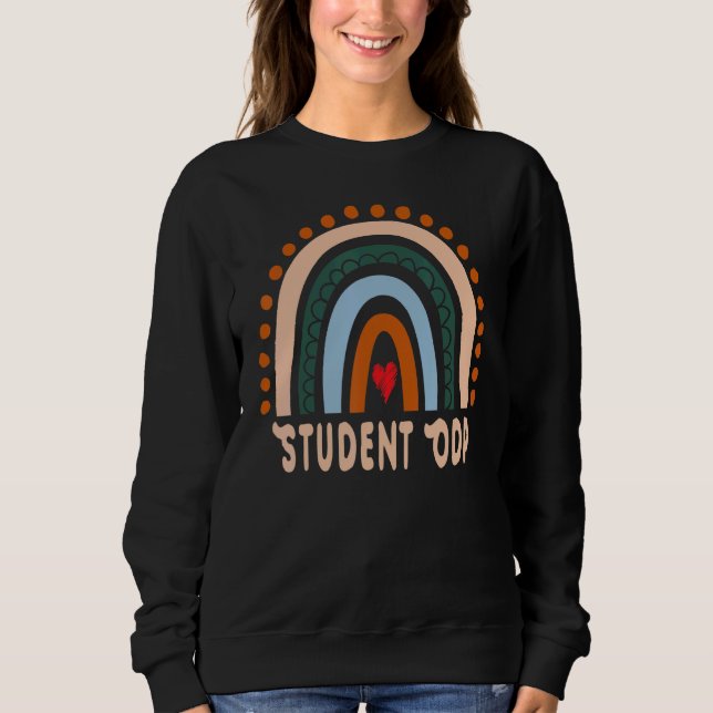 Sudadera Apreciación Del Arcoiris Del Odp Estudiantil Aprec (Anverso)