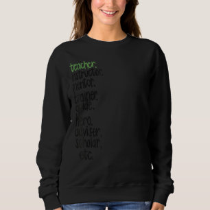Sudadera Apreciación del profesor