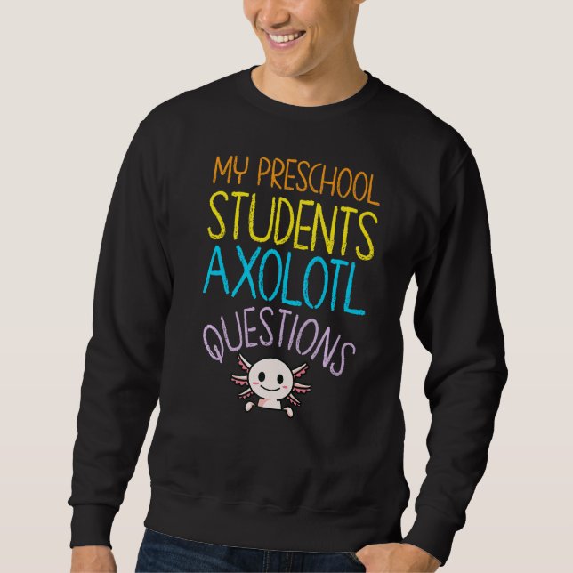 Sudadera Apreciación del profesor de preescolar en pregunta (Anverso)