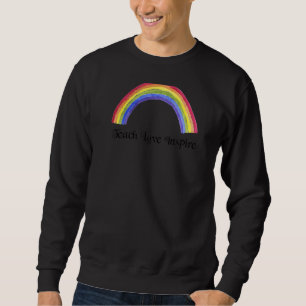 Sudadera Apreciación del profesor Enseñar amor Inspira ense