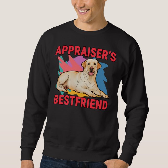 Sudadera Apreciador S Mejor Amigo Labrador Recuperador Perr (Anverso)