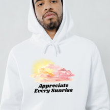 Aprecie Su Hoodie De Sunrise