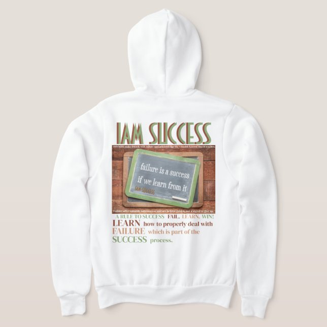 SUDADERA APRENDIENDO DEL FRACASO (Distribución Reverso )