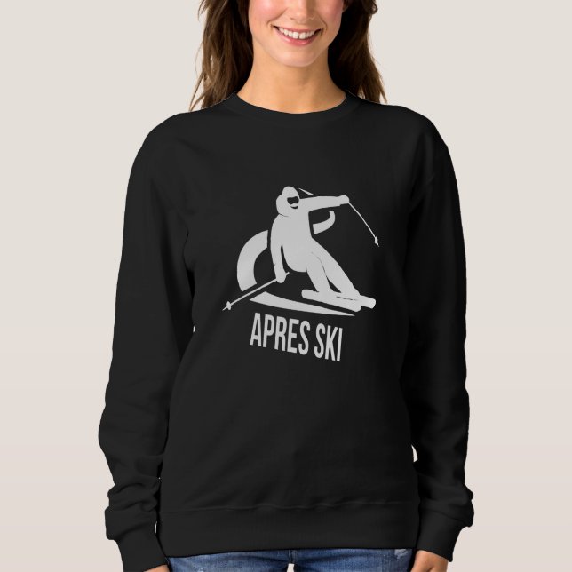 Sudadera Apres Ski Skiing Winter Sports (Anverso)