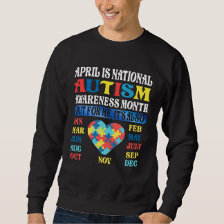 Sudadera April is National Autism Awareness Month Kids Boy 