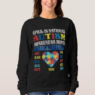 Sudadera April is National Autism Awareness Month Kids Boy 