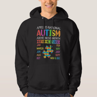 Sudadera April is National Autism Awareness Month Kids Boy