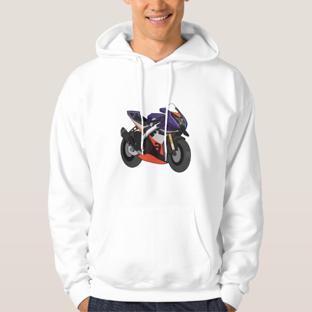 Sudadera Aprilia RSV4 simple style (Anverso)