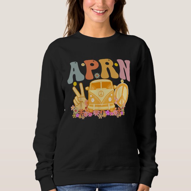 Sudadera APRN Week Groovy Appreciation Day For Women (Anverso)