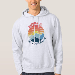 Sudadera Aprovechar el tiempo de aventura de montaña