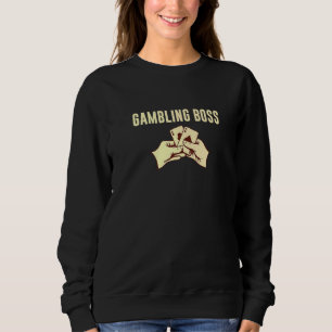 Sudadera Apuestas Boss Casino Poker Juego de póquer Jugar d