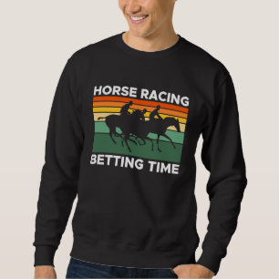 Sudadera Apuestas de Carreras de caballos de Carreras de ca