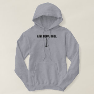 Sudadera Apuntar. Enganchar. Remolcar. Pesca