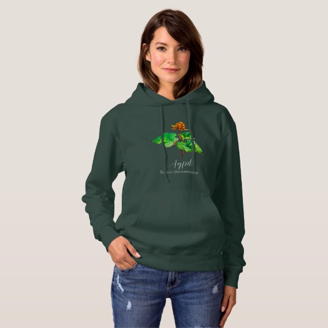 Sudadera Aqpik, naranja morera nórdica (Anverso completo)