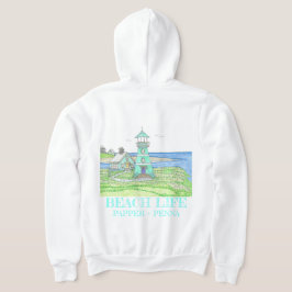 Sudadera Aqua Lighthouse Zipned Hoodie
