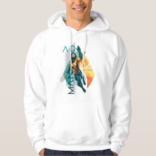 Sudadera Aquaman   Collage modernista de Aquaman