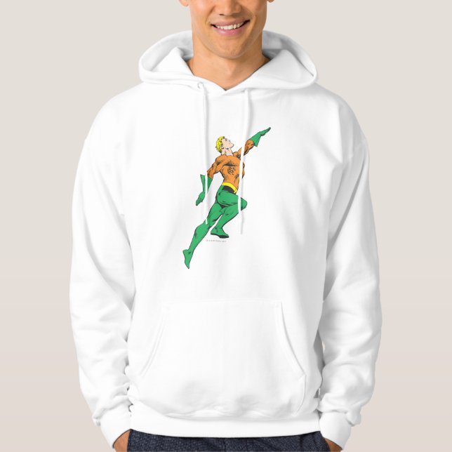 Sudadera Aquaman salta arriba (Anverso)