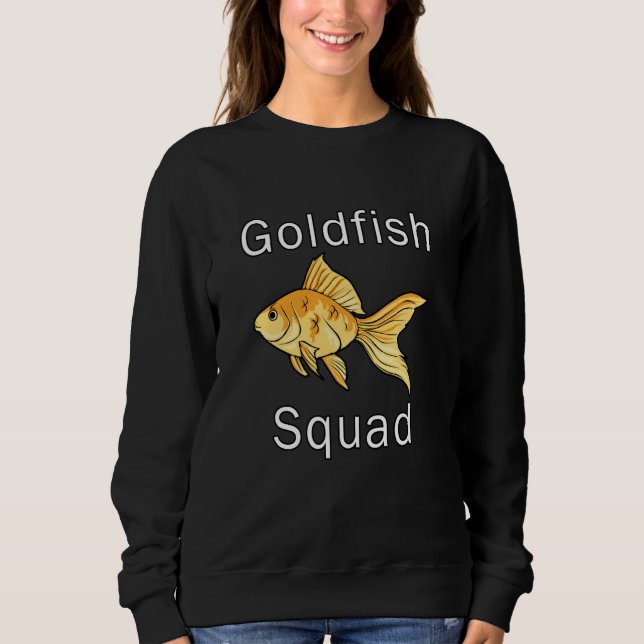 Sudadera Aquaristics Hobby Goldfish Squad Cute Goldfish (Anverso)